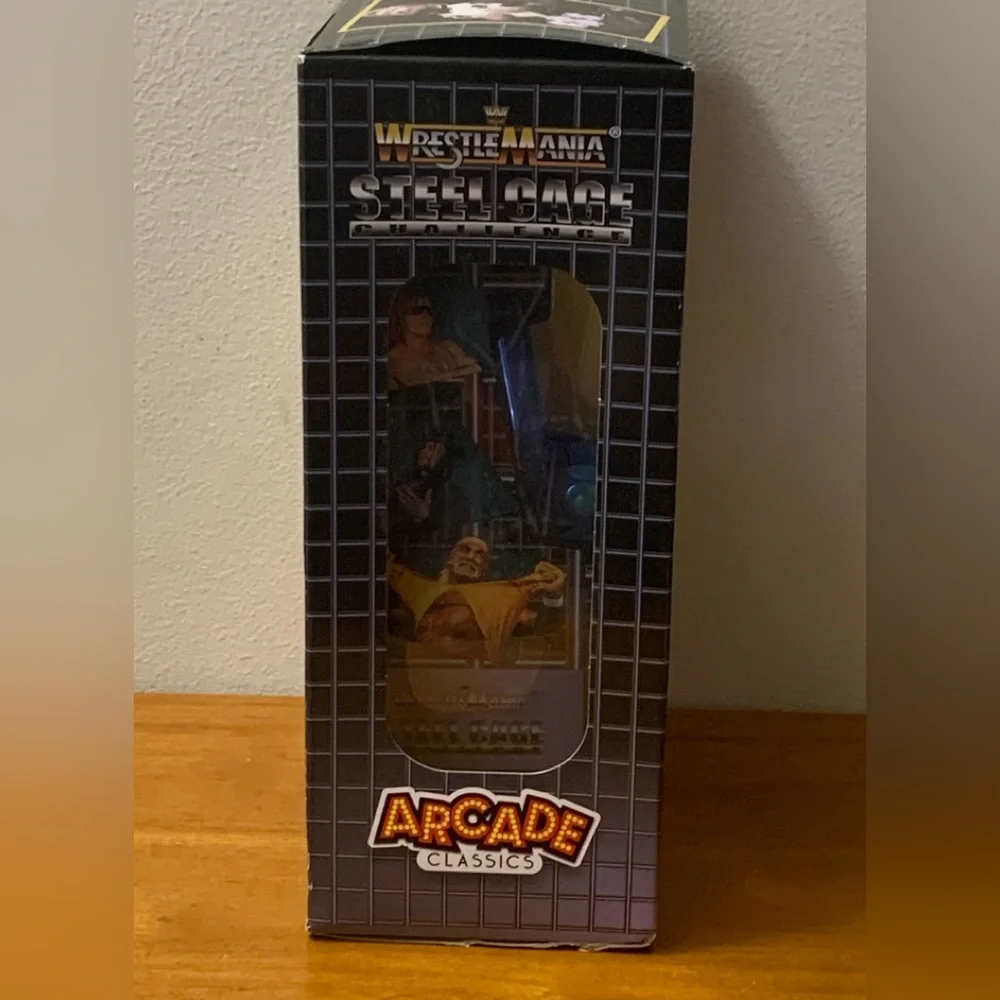 Arcade Classics - WWE Retro Mini Arcade Game Steel Cage Challenge